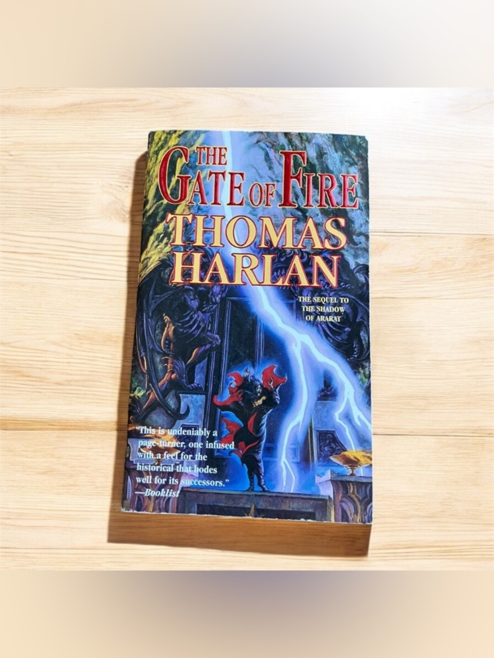 Oath of Empire's The Gate of Fire 2000 Soft Cover Book TOR Fantasy Sorcerer
